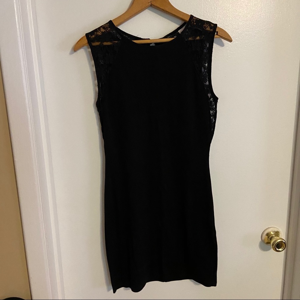 LBD with Lace Design